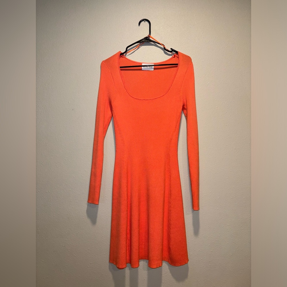 Orange Olive + Oak Long Sleeve Dress